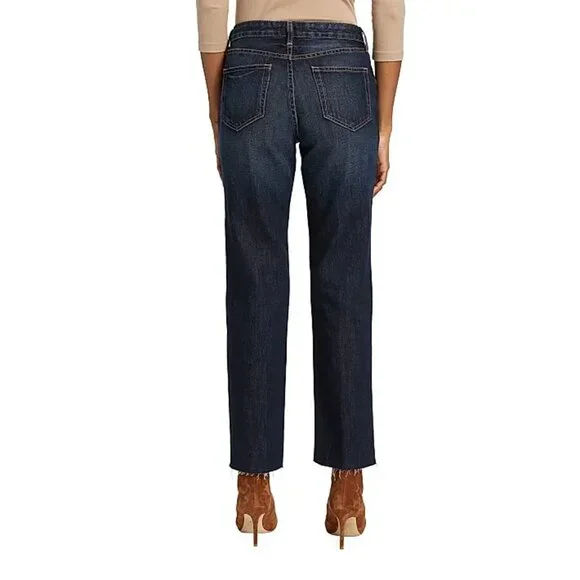 L'AGENCE  Milana Stovepipe Jeans in Grainger (Dark Wash) - Size 25 - Picture 2 of 11